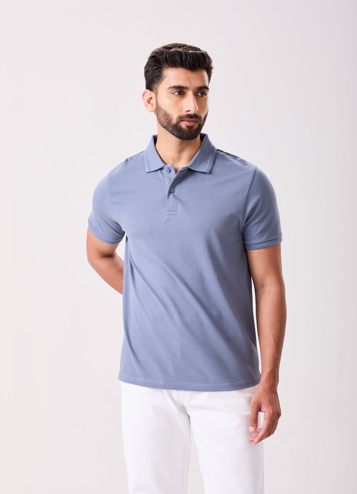 Flint Stone Pima Cotton Polo Shirt