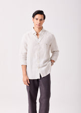 Sand Luxe Linen Shirt