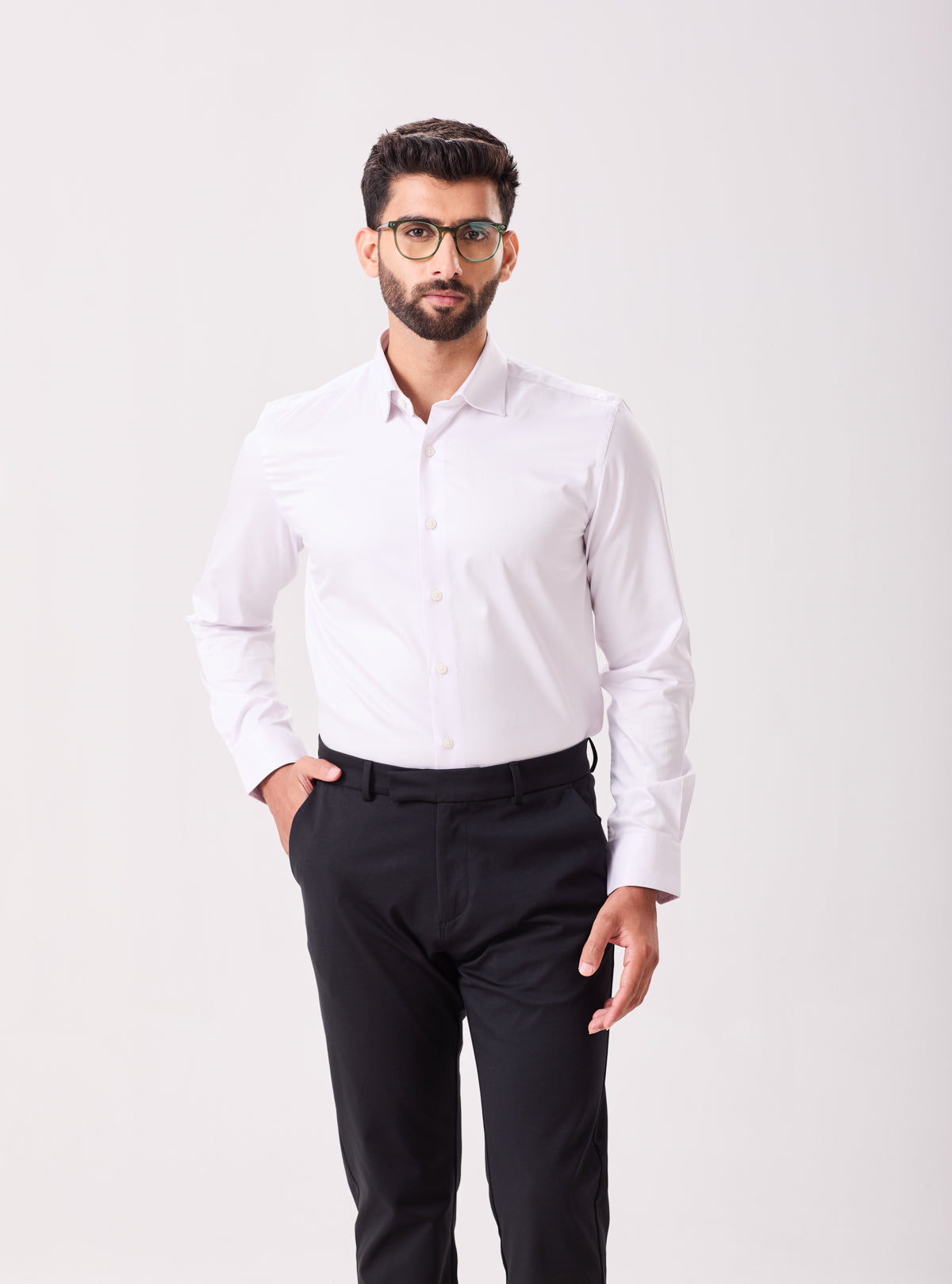 Pink Supima Cotton Dress Shirt