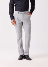 Grey Formal Knit Trousers
