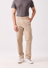 Tan Overdyed Chinos
