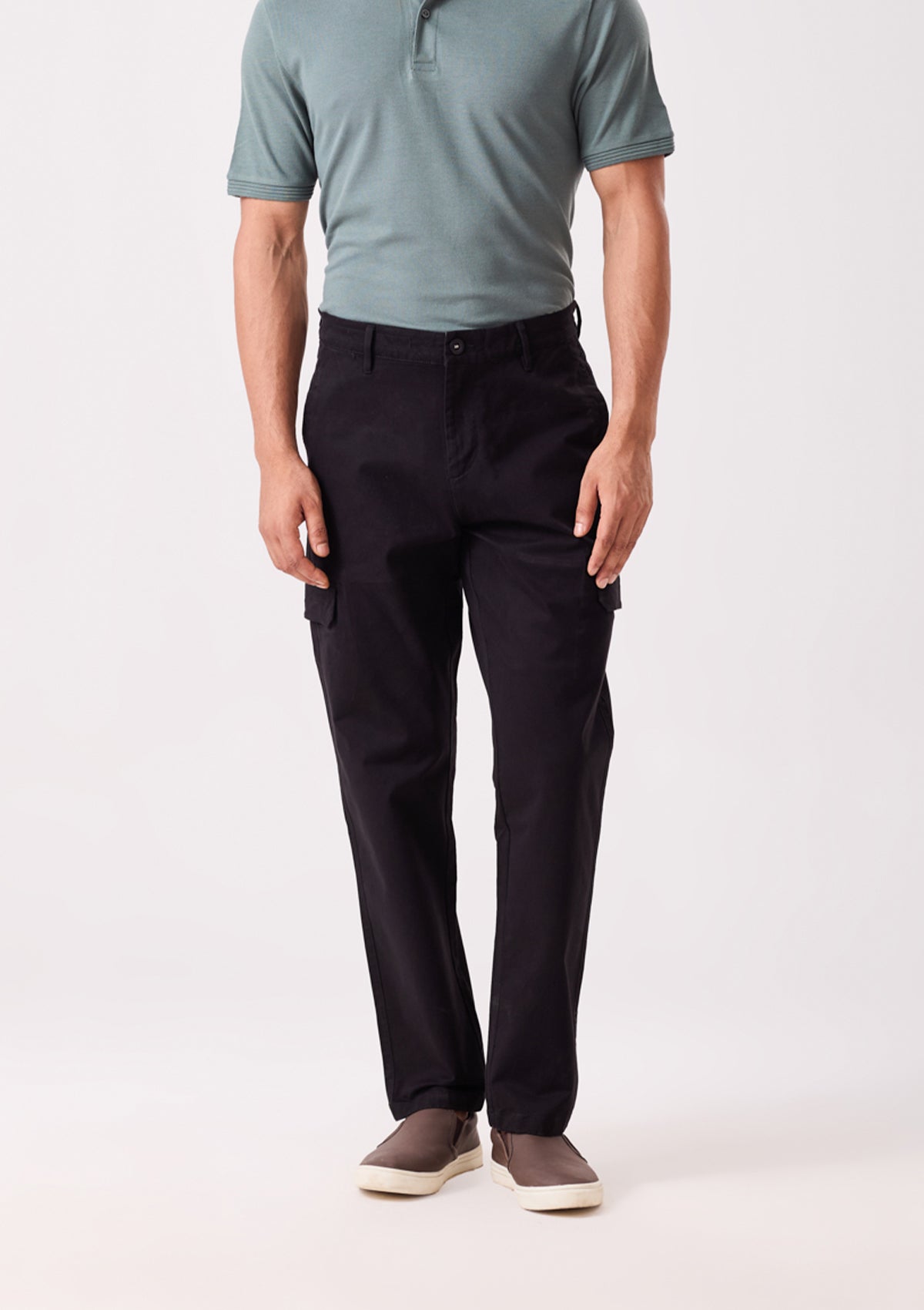 Black Hybrid Cargo Pant