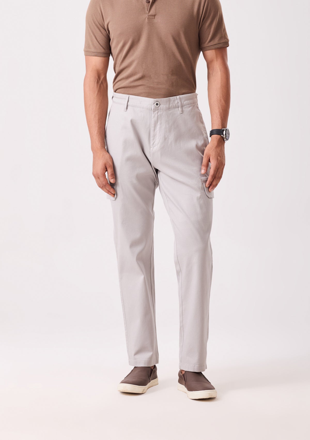 Grey Hybrid Dobby Cargo