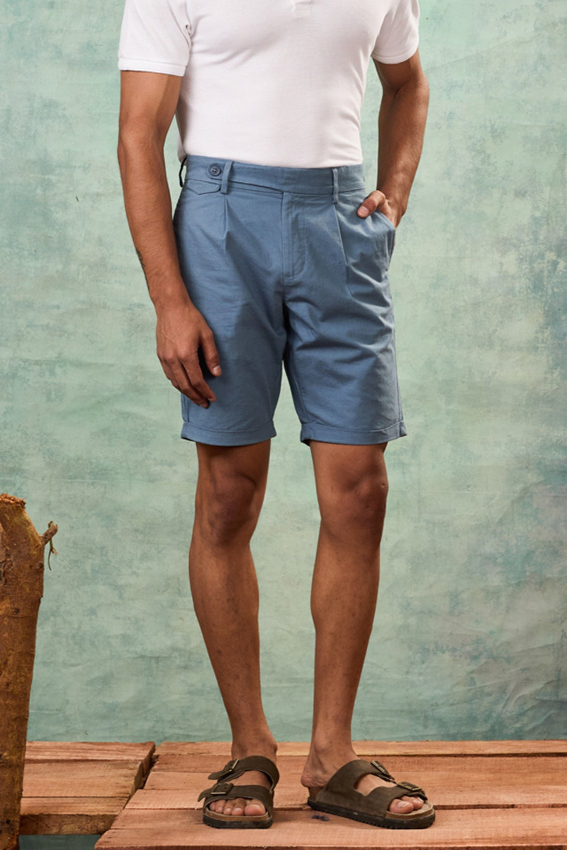 Blue Napoli Shorts