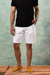 White Bermuda Shorts