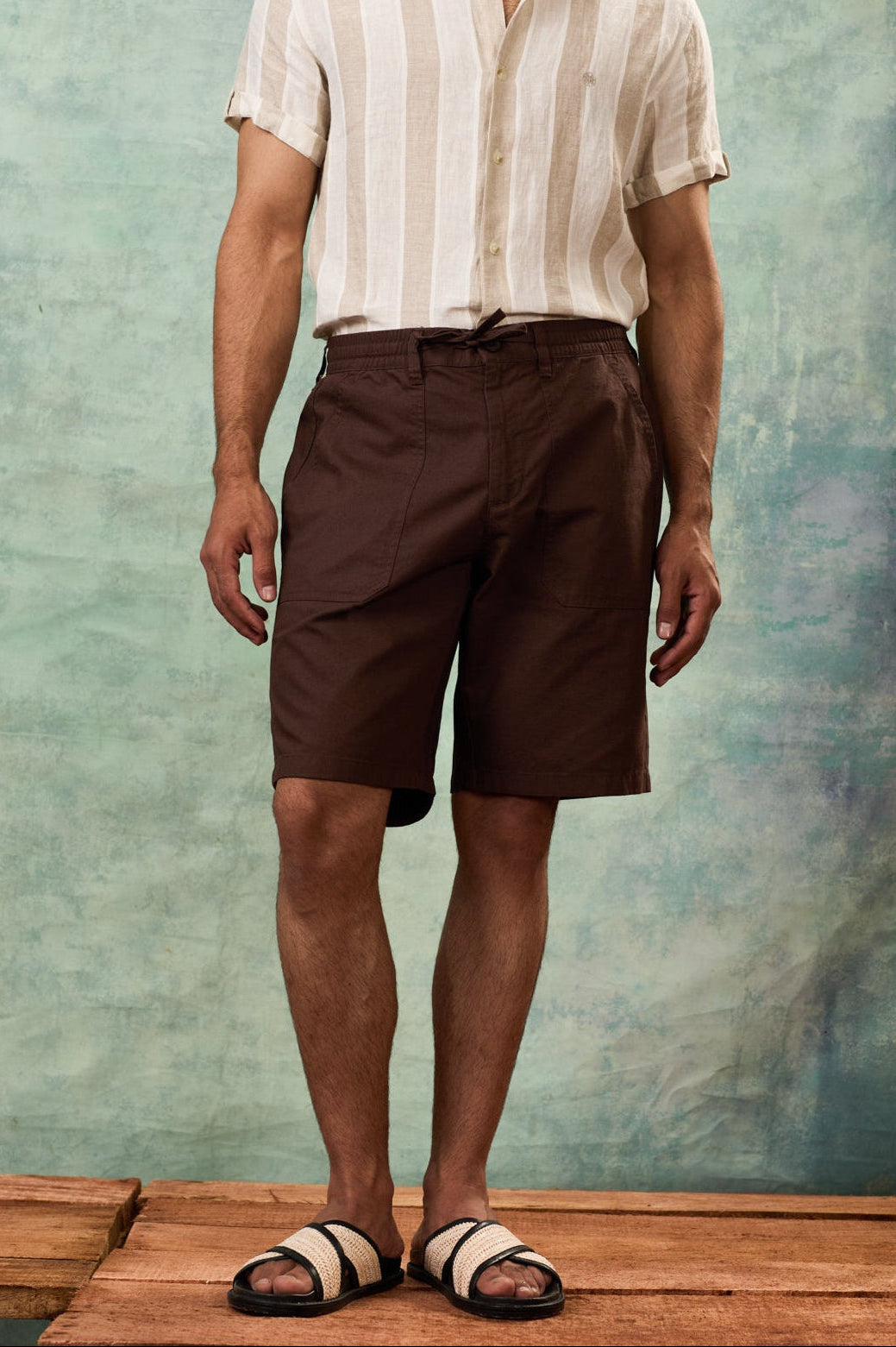 Brown Bermuda Shorts