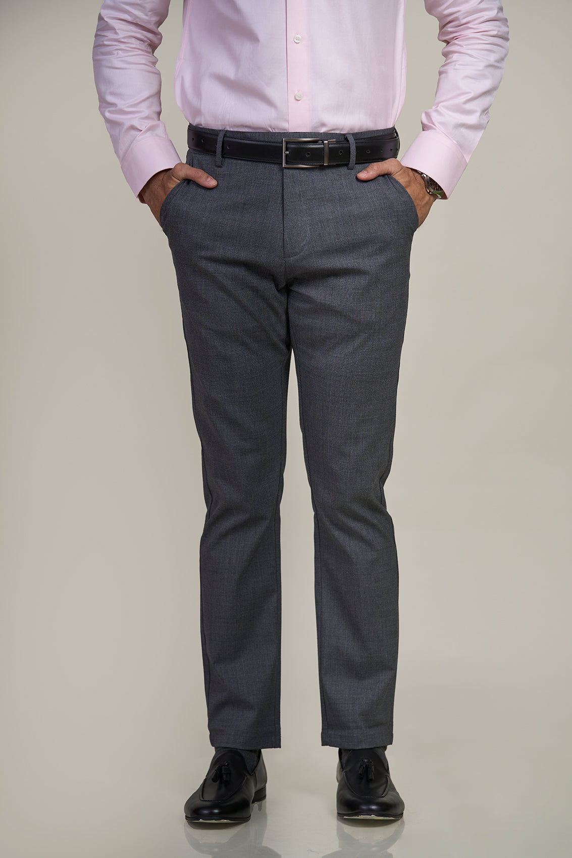 Gunmetal Formal Dress Pants