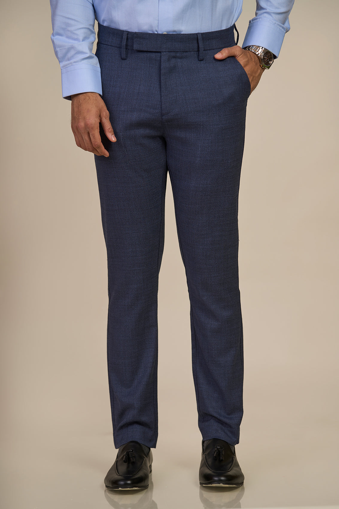 Deep Blue Formal Dress Pants